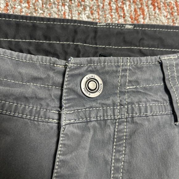 KUHL Men's Shorts Hiking 11" Inseam Outdoor Chino Style Grey Size 34 - Picture 8 of 10
